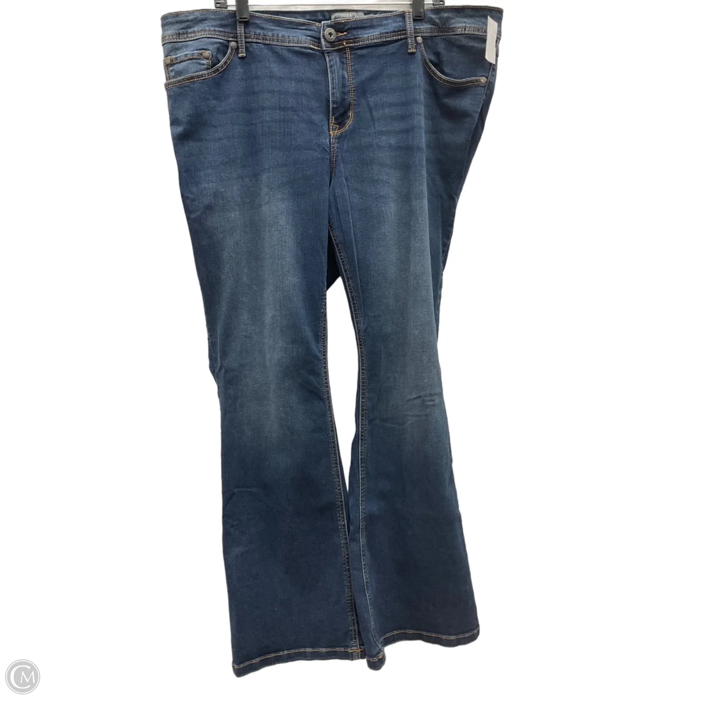 Jeans Boot Cut By Torrid In Blue Denim, Size: 20