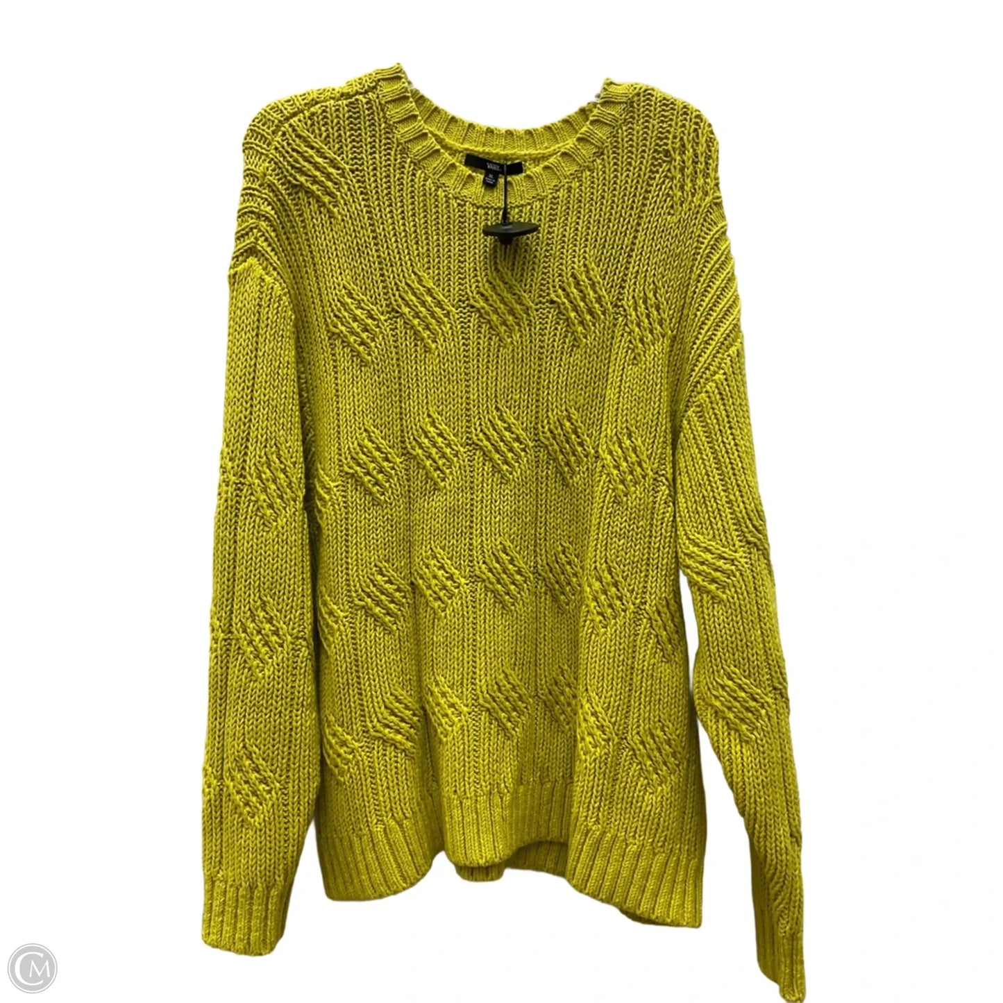 Sweater By Vans In Yellow, Size: Xl
