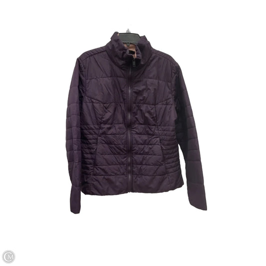 Athletic Jacket By The North Face In Purple, Size: Xl