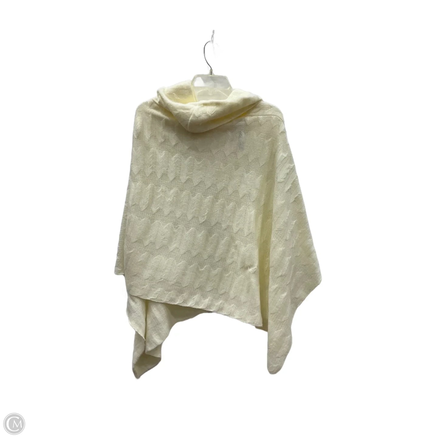 Poncho By Chicos In Cream, Size: S