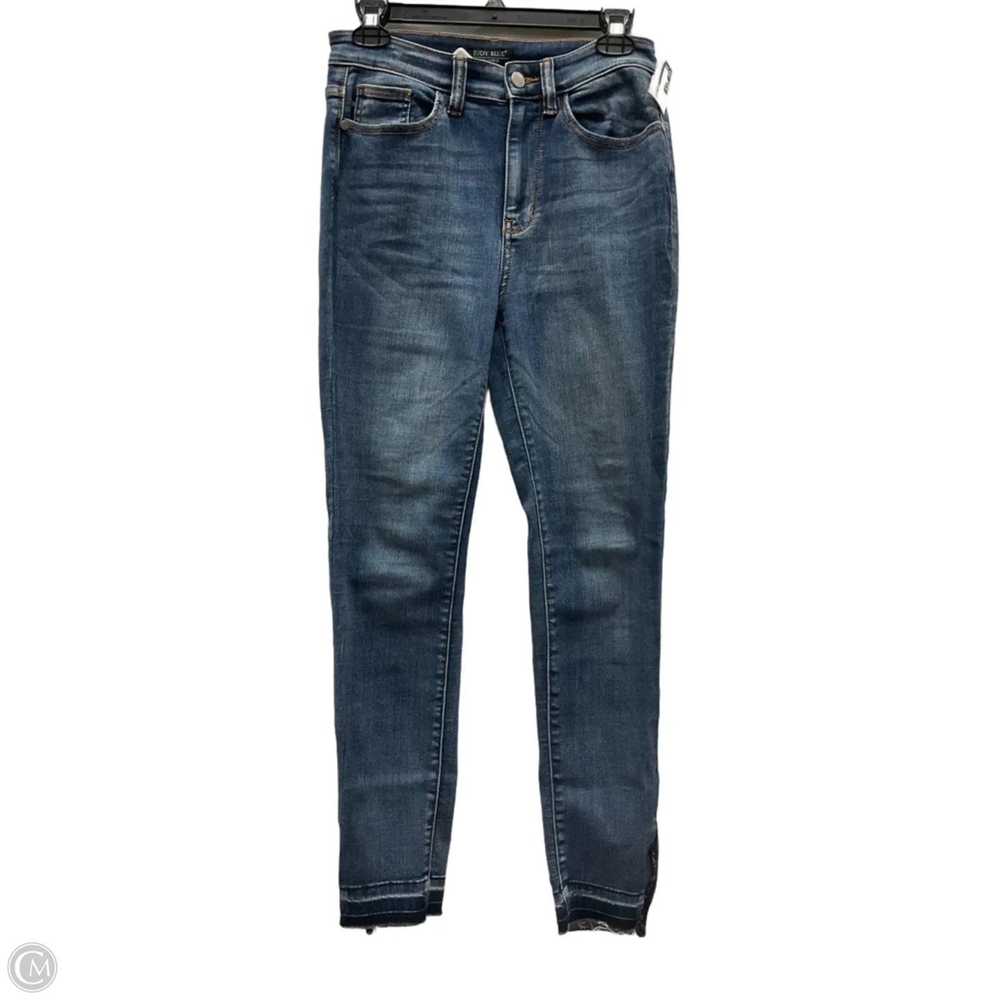 Jeans Skinny By Judy Blue In Blue Denim, Size: 2