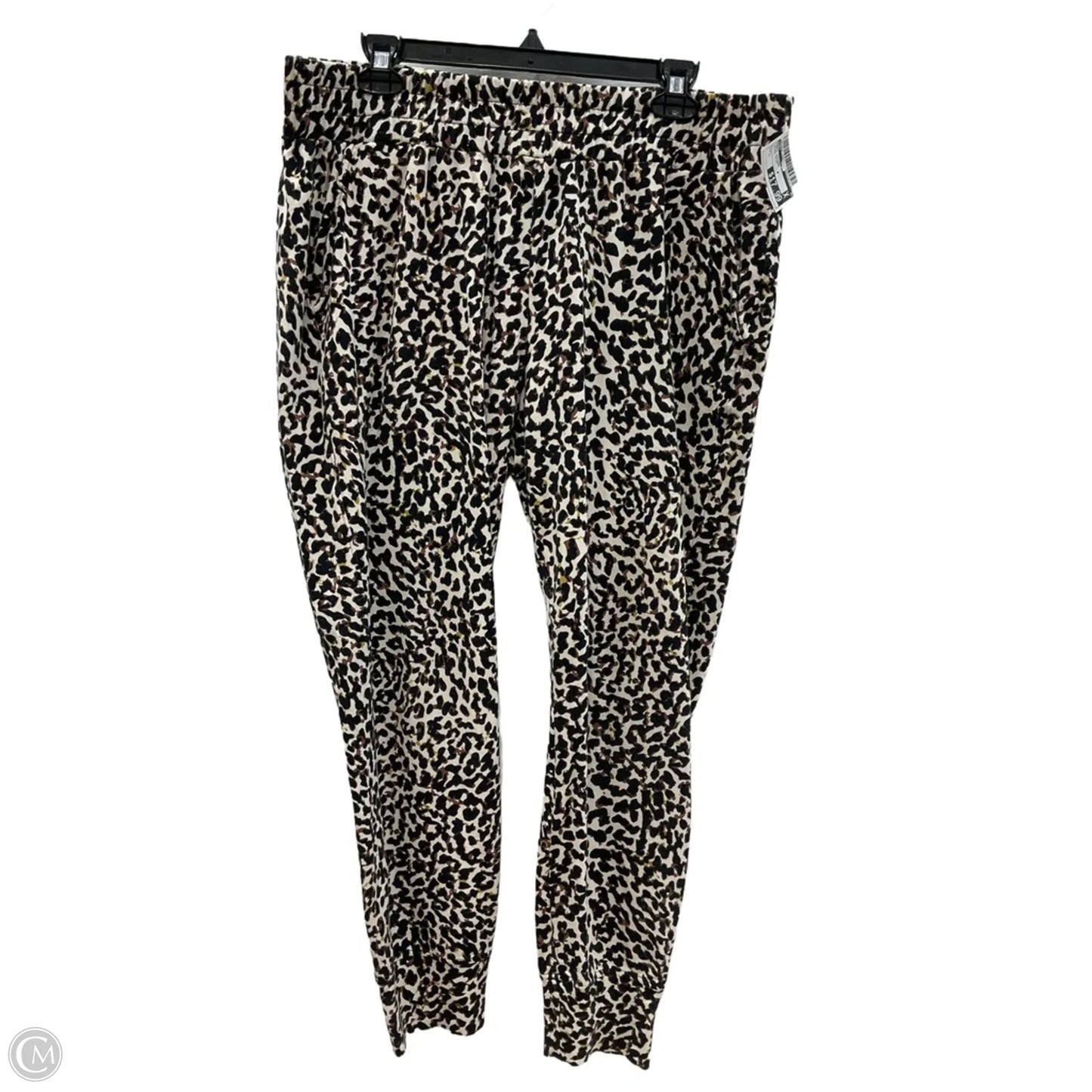 Pants Joggers By Cabi In Animal Print, Size: L