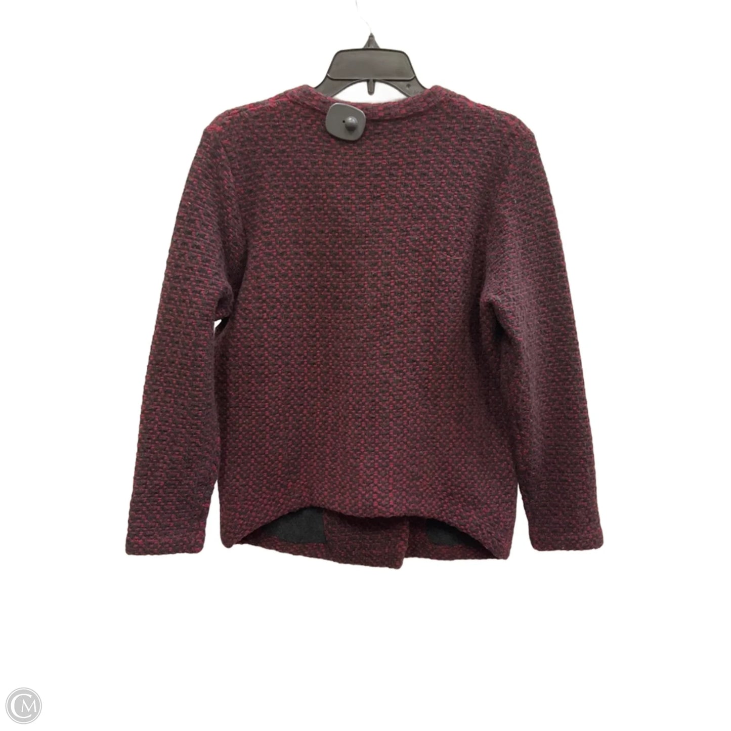 Cardigan By Theory In Blue & Red, Size: M