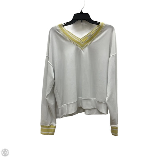 Top Long Sleeve By Sincerely Jules In White, Size: L