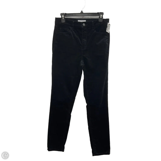 Pants Corduroy By Loft In Black, Size: 4