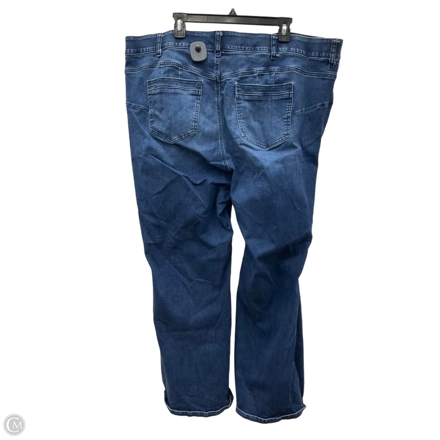 Jeans Flared By Torrid In Blue Denim, Size: 28