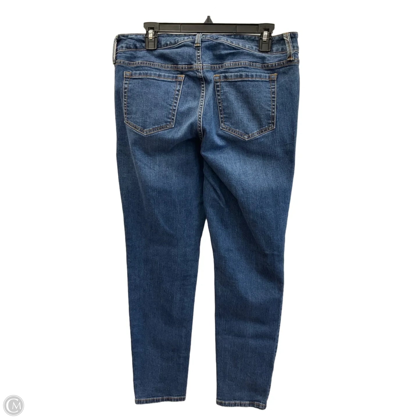 Jeans Straight By Torrid In Blue Denim, Size: 10