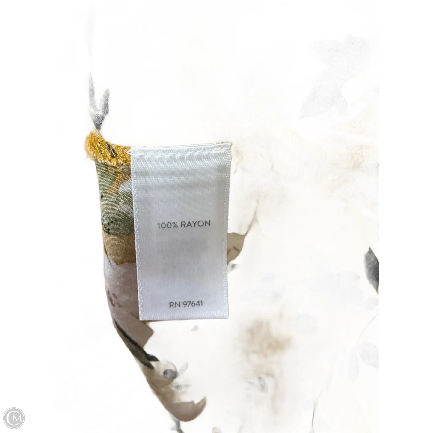 Top Long Sleeve By J. Jill In Floral Print, Size: Xl