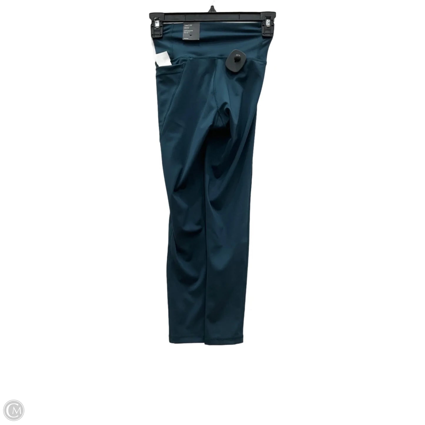 Athletic Leggings By Adidas In Teal, Size: Xs