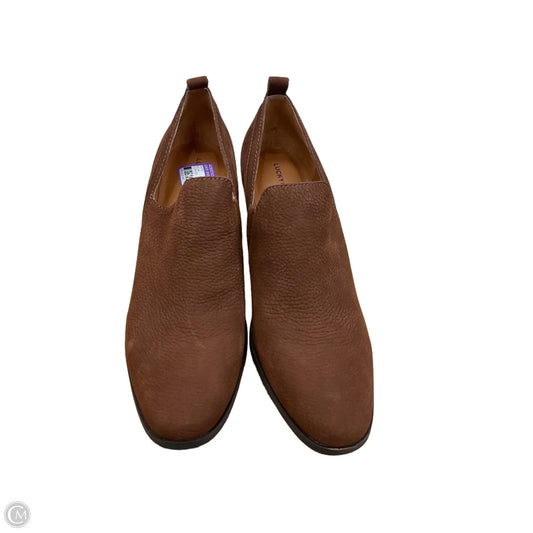 Shoes Heels Block By Lucky Brand In Brown, Size: 11