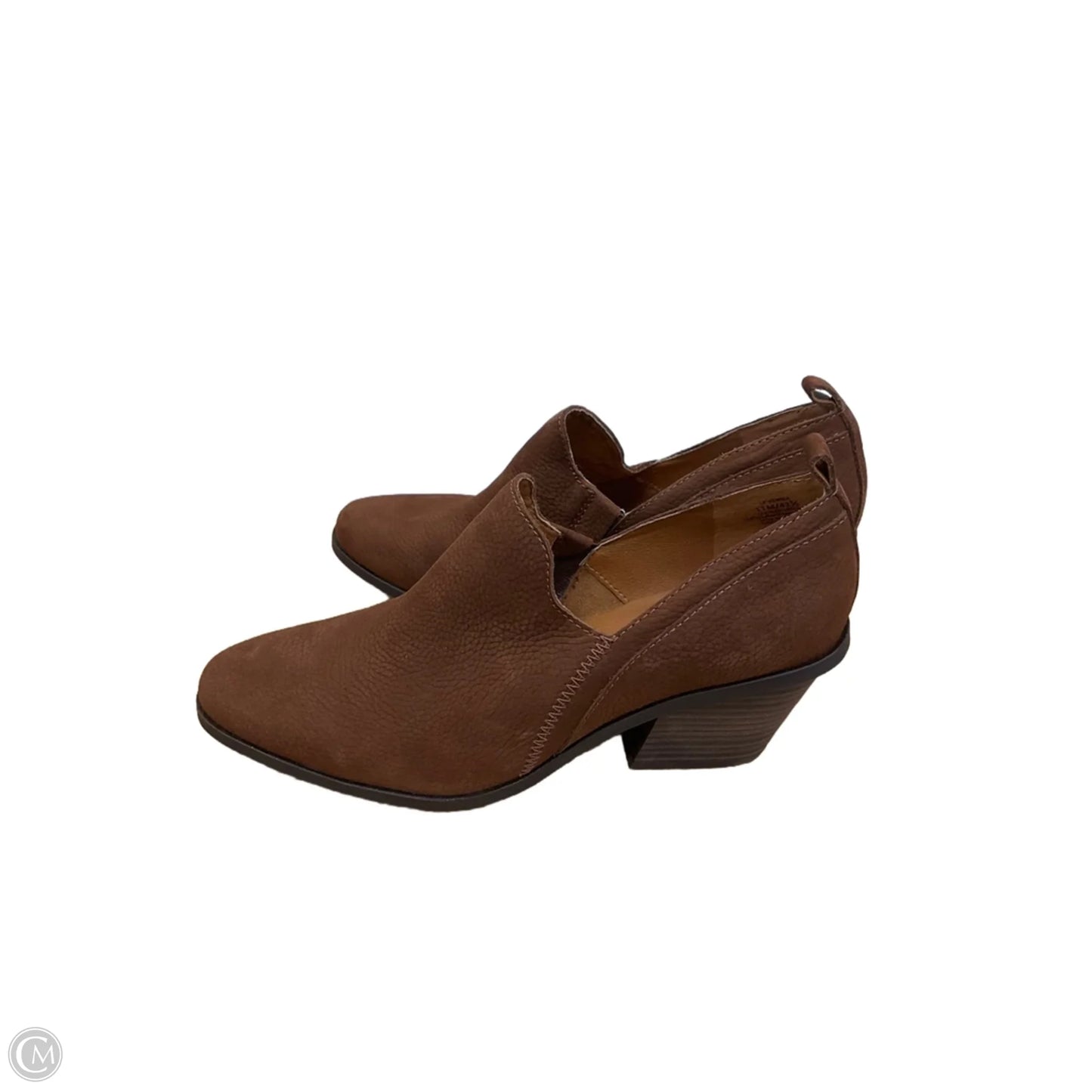 Shoes Heels Block By Lucky Brand In Brown, Size: 11