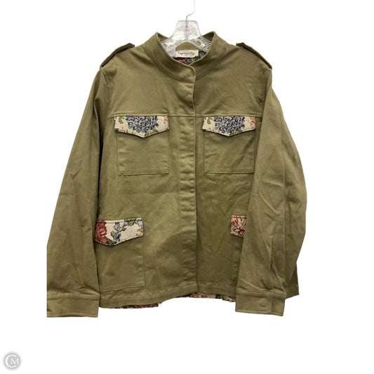 Jacket Other By Impressions In Green, Size: 1x