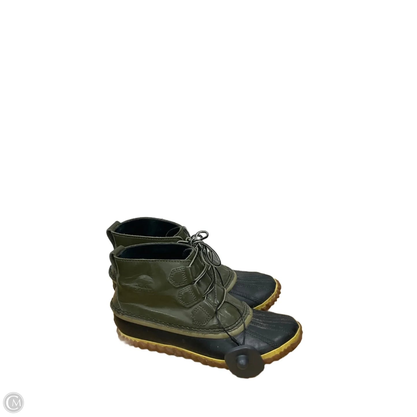 Boots Rain By Sorel In Green, Size: 7