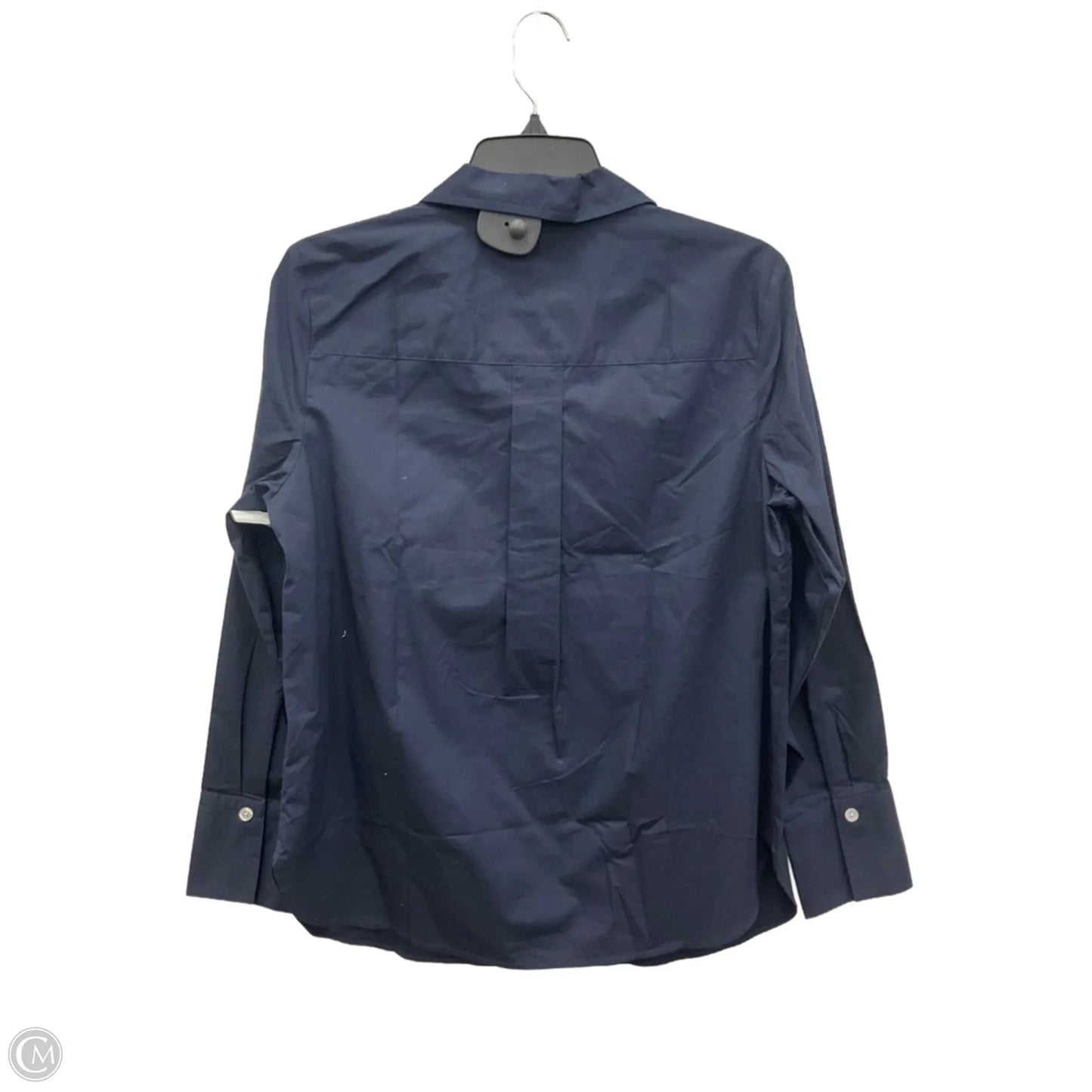 Blouse Long Sleeve By Talbots In Blue, Size: M