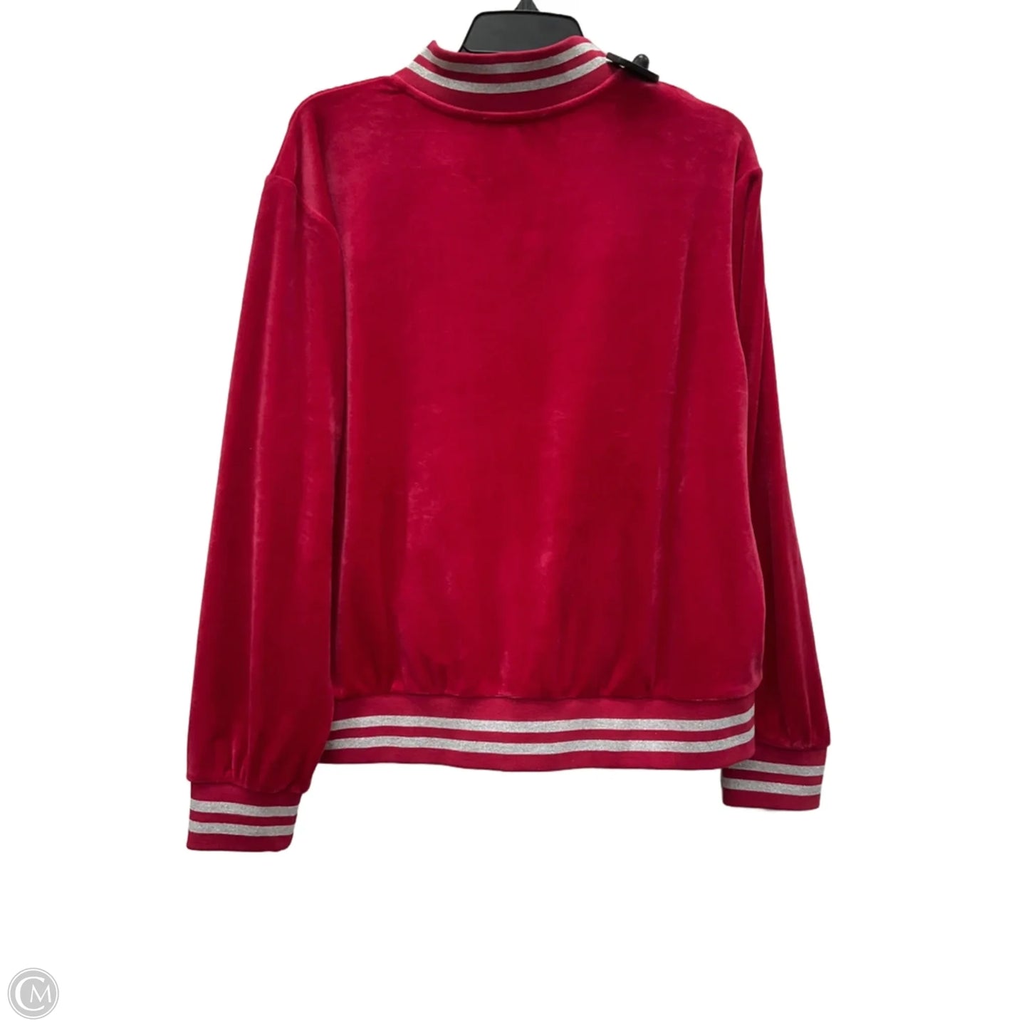Athletic Jacket By Kate & Mallory In Red, Size: 1x