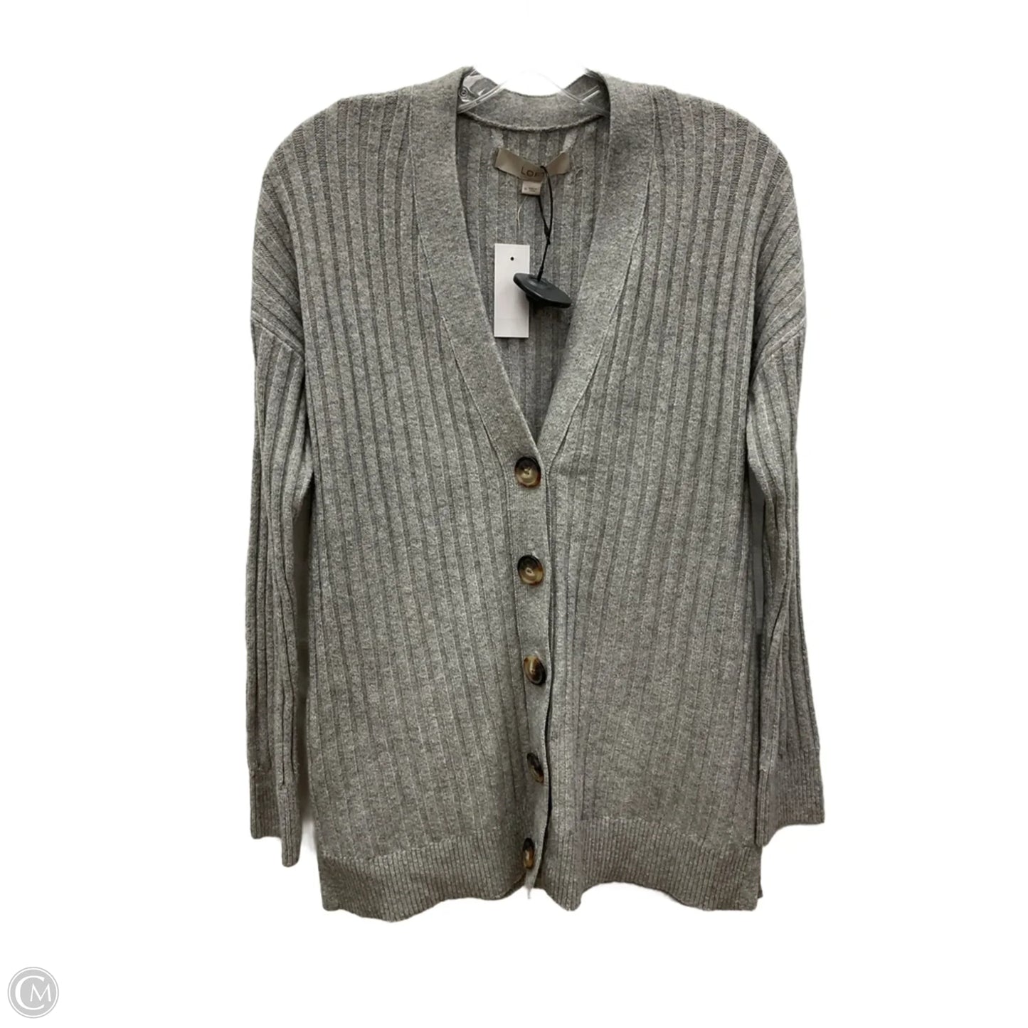 Cardigan By Loft In Grey, Size: M