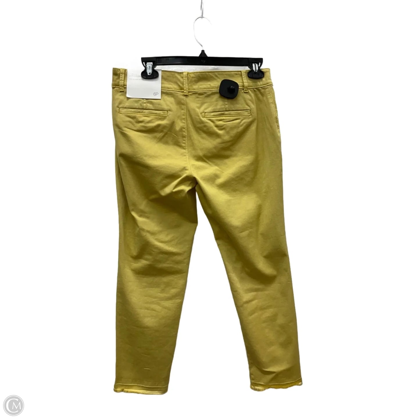Pants Chinos & Khakis By Loft In Yellow, Size: 6p