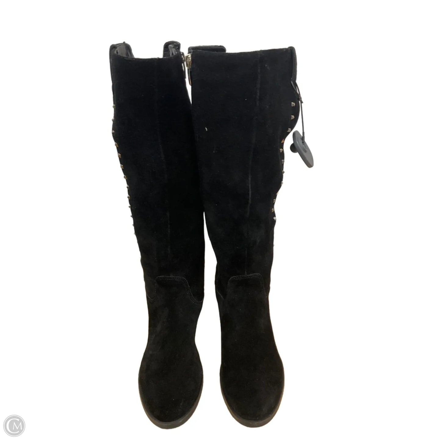 Boots Knee Flats By Marc Fisher In Black, Size: 8.5