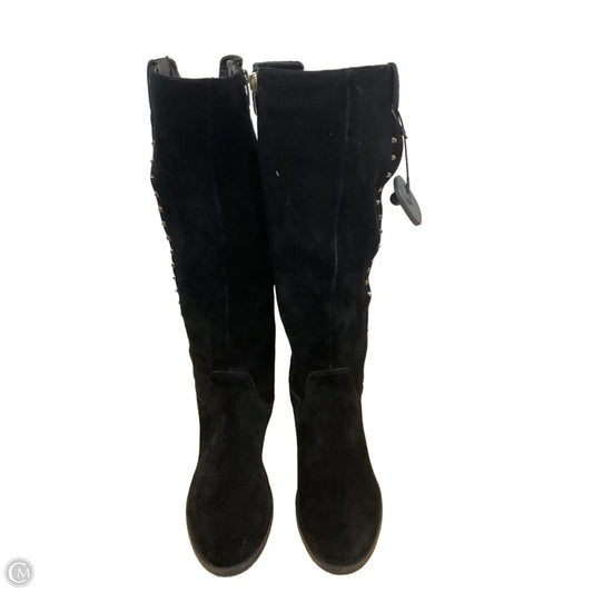 Boots Knee Flats By Marc Fisher In Black, Size: 8.5