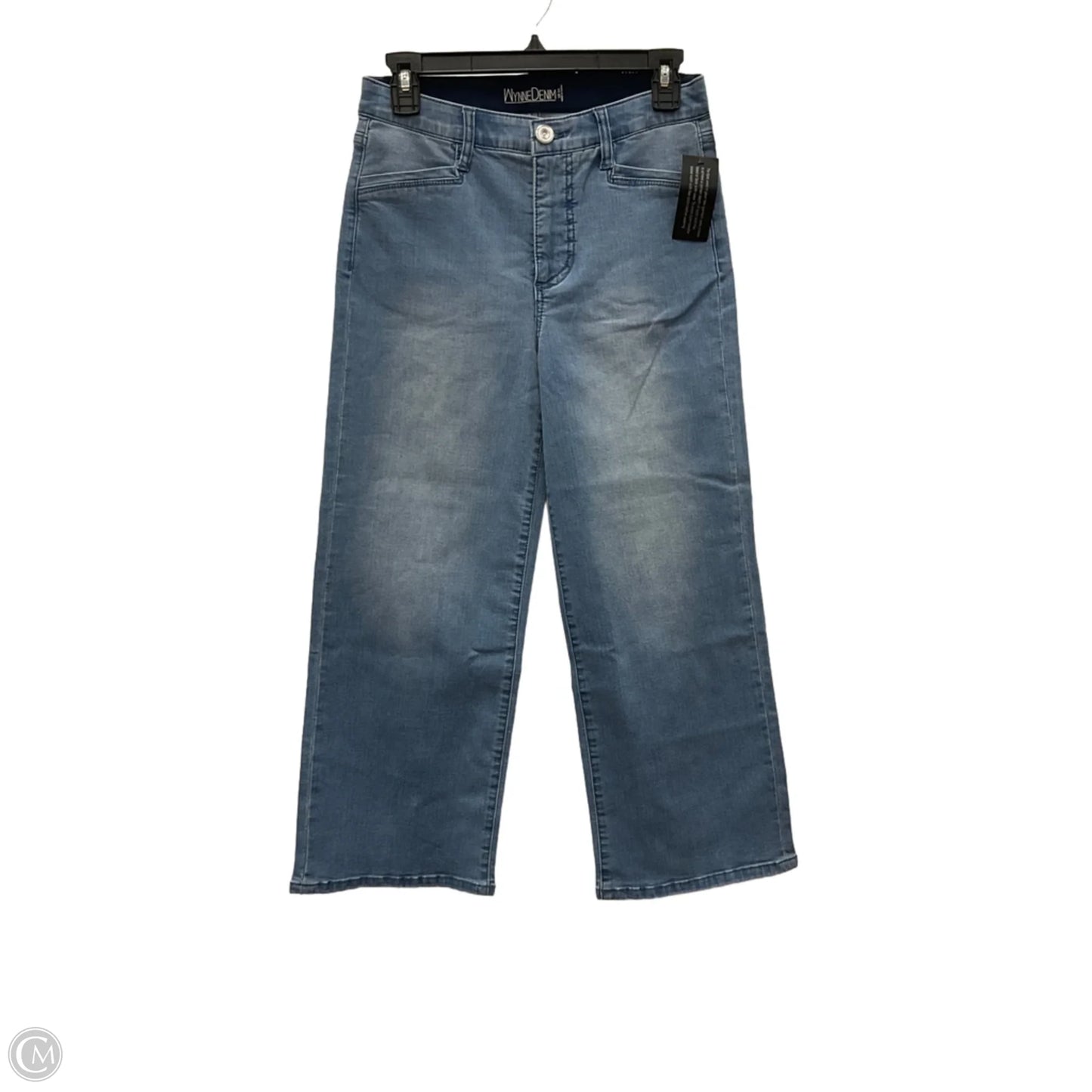 Jeans Wide Leg By Cme In Blue Denim, Size: 4