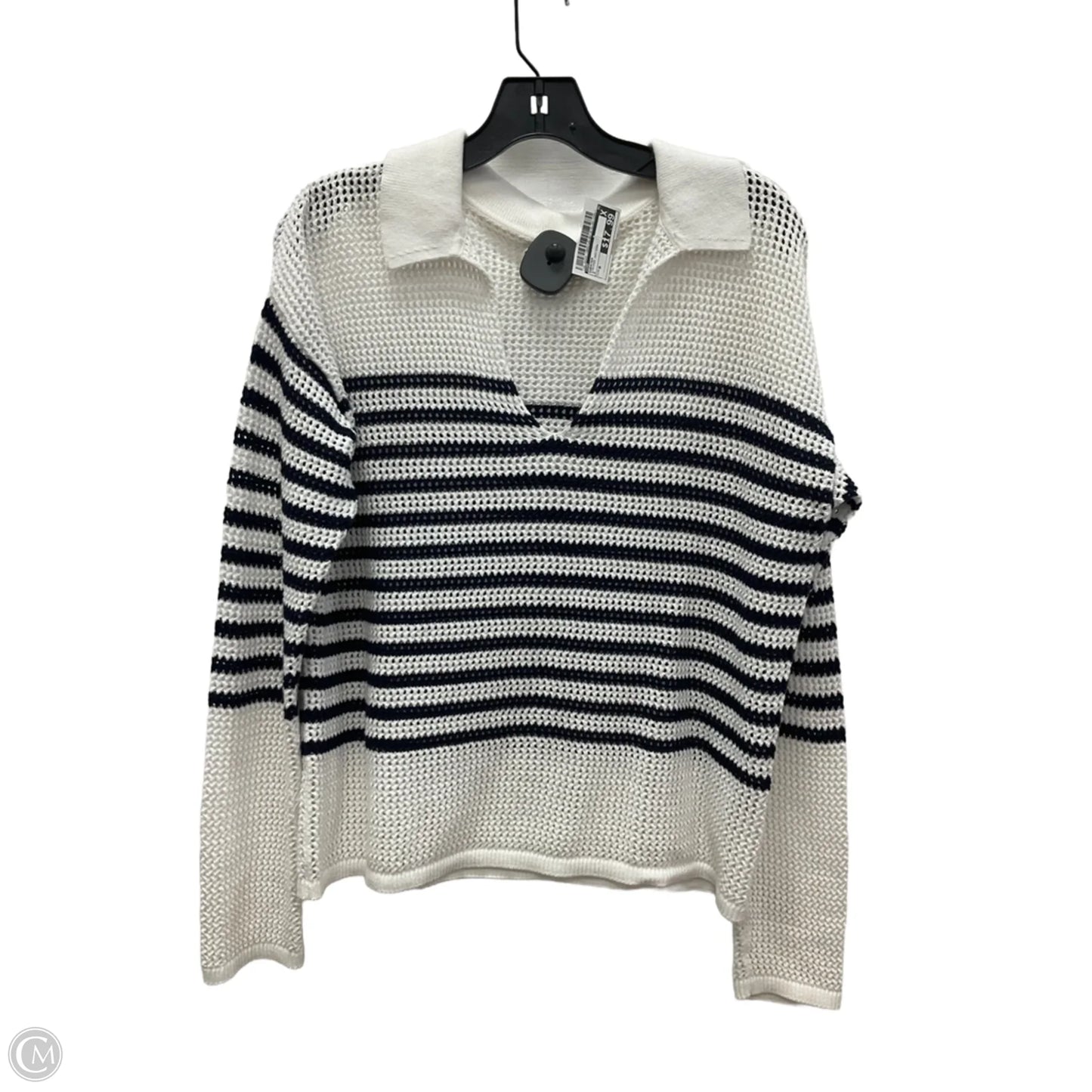 Sweater By Gap In Striped Pattern, Size: M