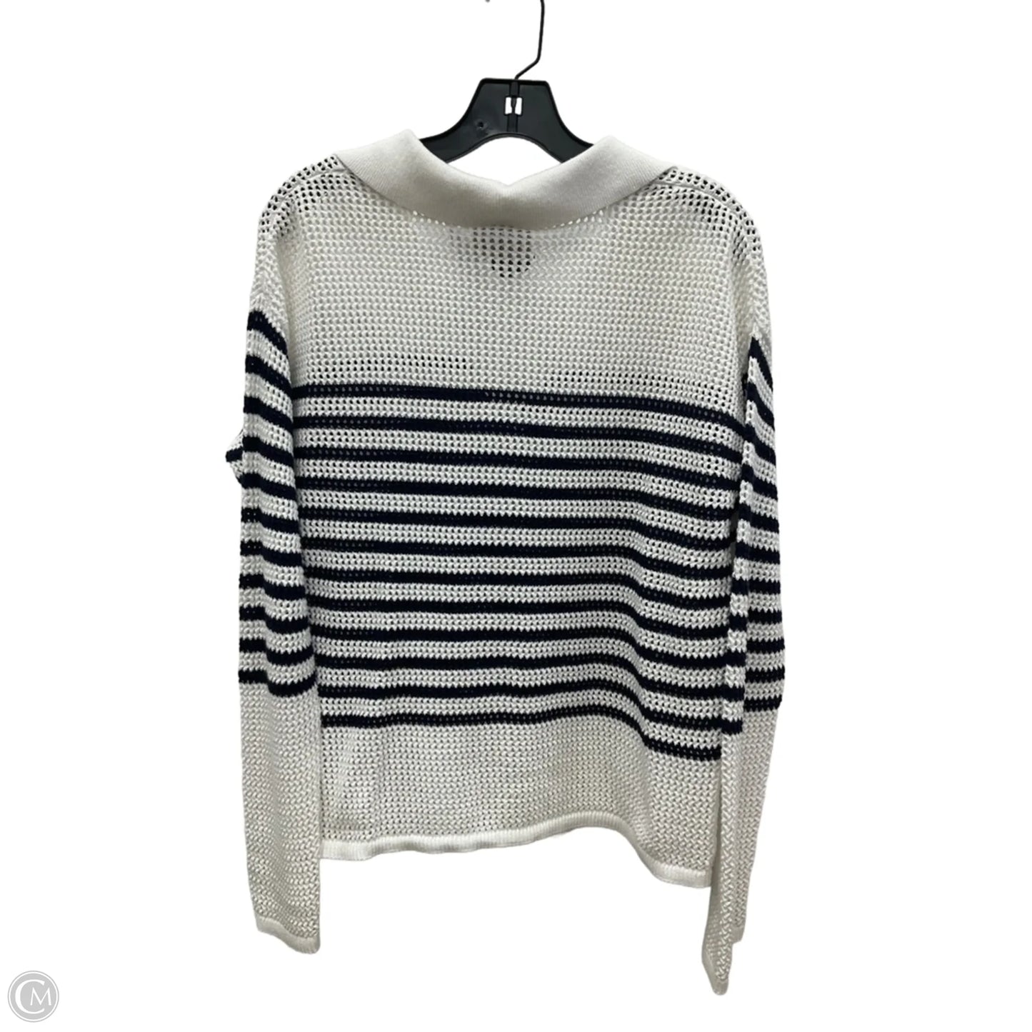 Sweater By Gap In Striped Pattern, Size: M
