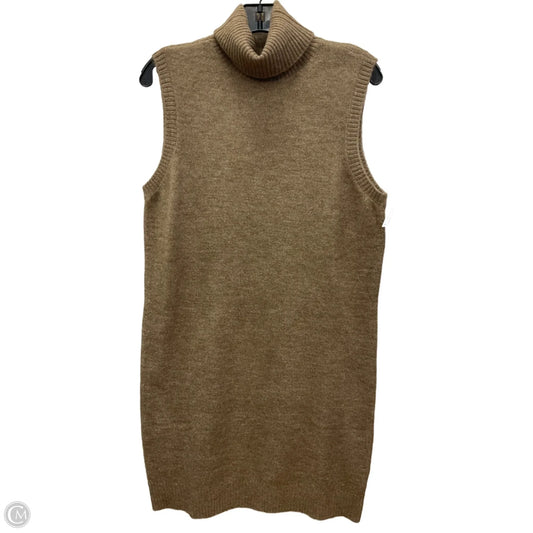 Dress Sweater By Justfab In Beige, Size: M