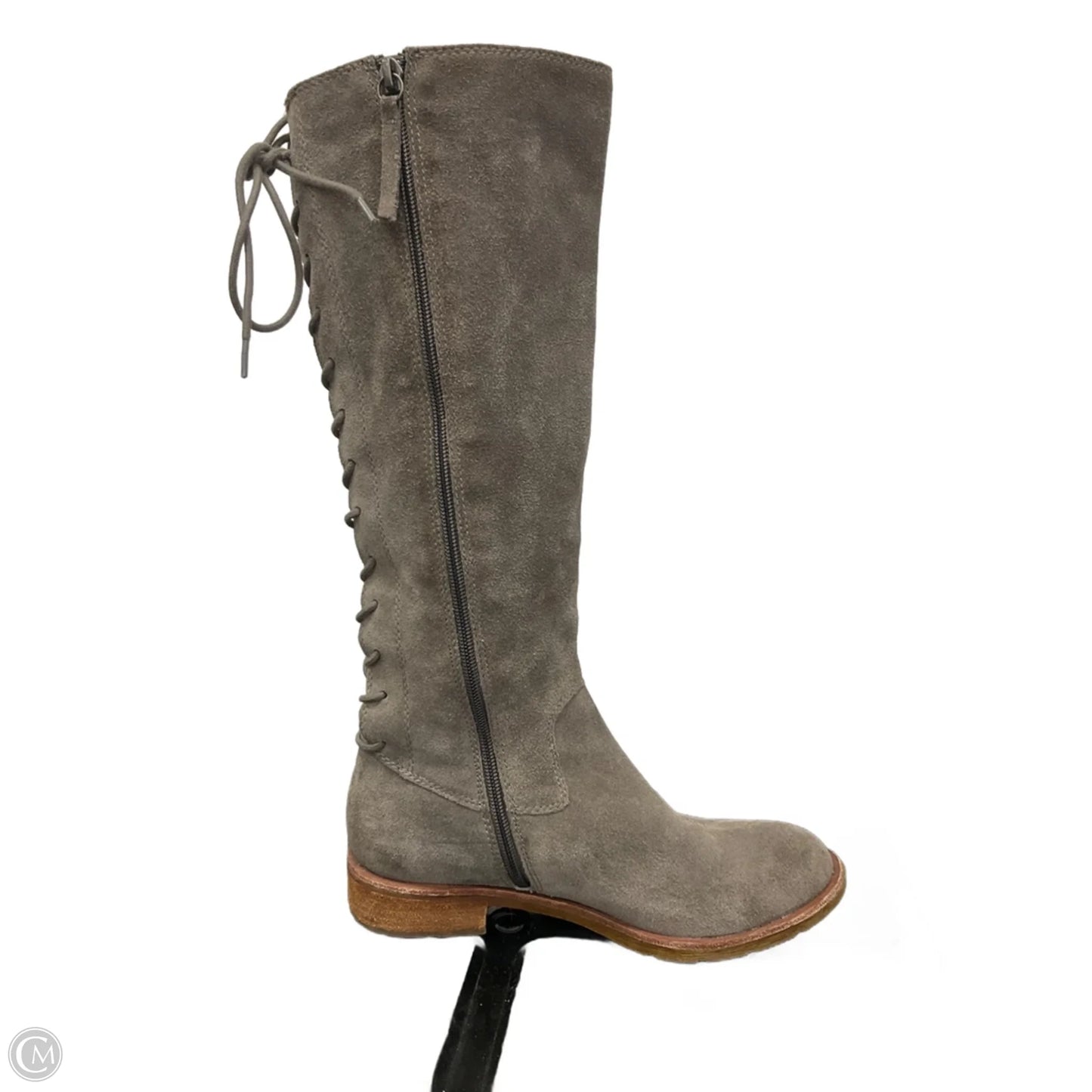 Boots Knee Flats By Sofft In Taupe, Size: 7