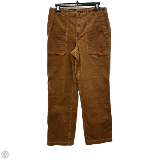 Pants Corduroy By Loft In Brown, Size: 6