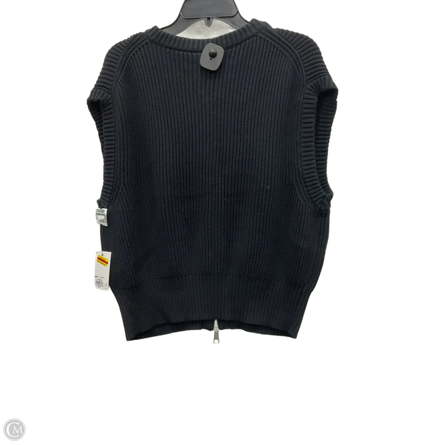 Vest Sweater By Flx In Black, Size: M