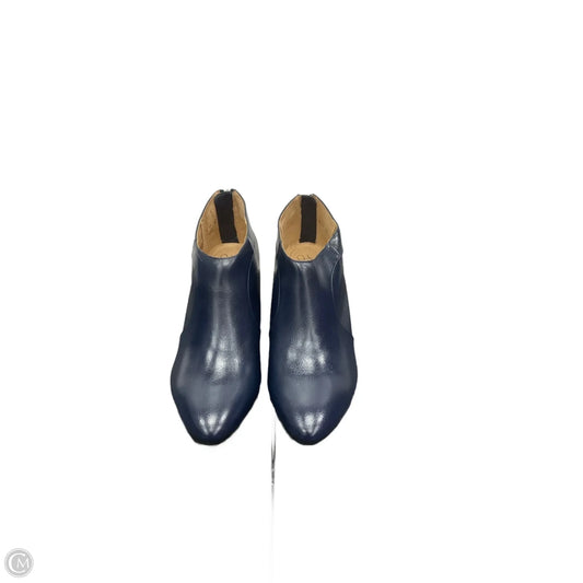 Boots Ankle Heels By Life Stride In Blue, Size: 8