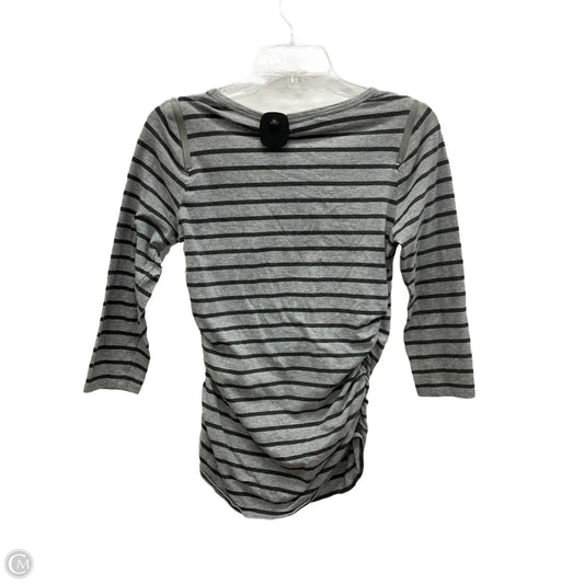 Top 3/4 Sleeve By Michael By Michael Kors In Grey, Size: S