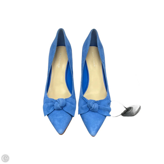 Shoes Heels Stiletto By Marc Fisher In Blue, Size: 10