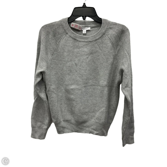 Sweater By Ann Taylor In Grey, Size: L