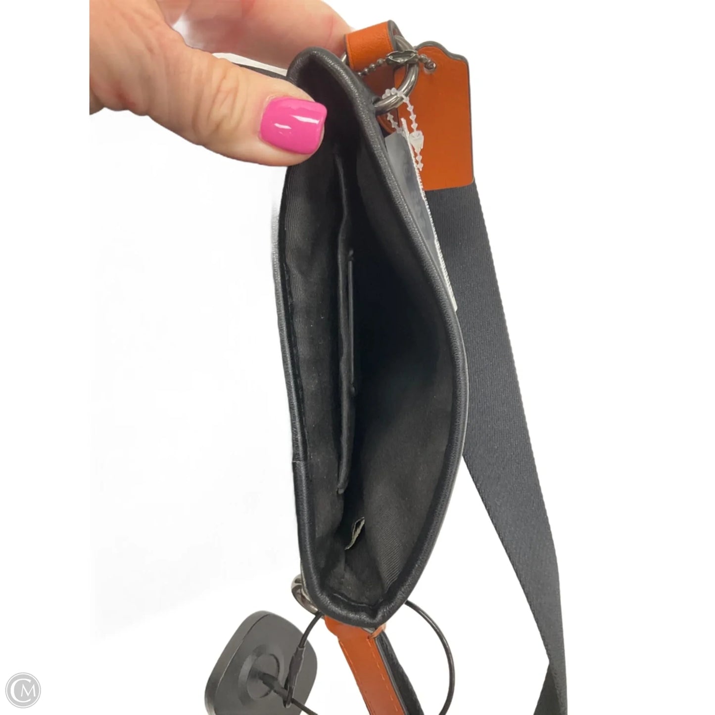 Crossbody Designer By Coach, Size: Small