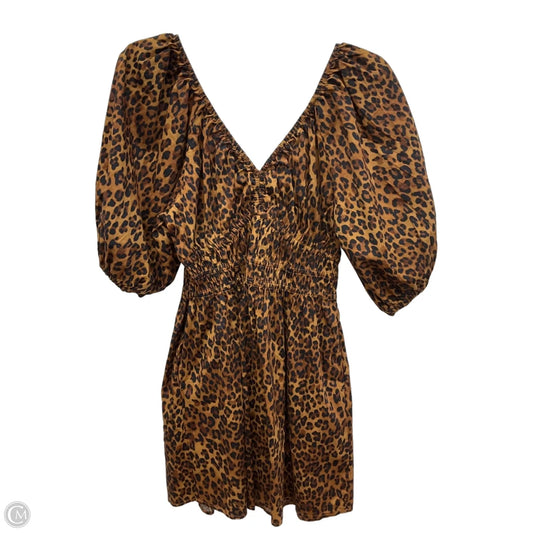 Dress Casual Short By Old Navy In Animal Print, Size: S