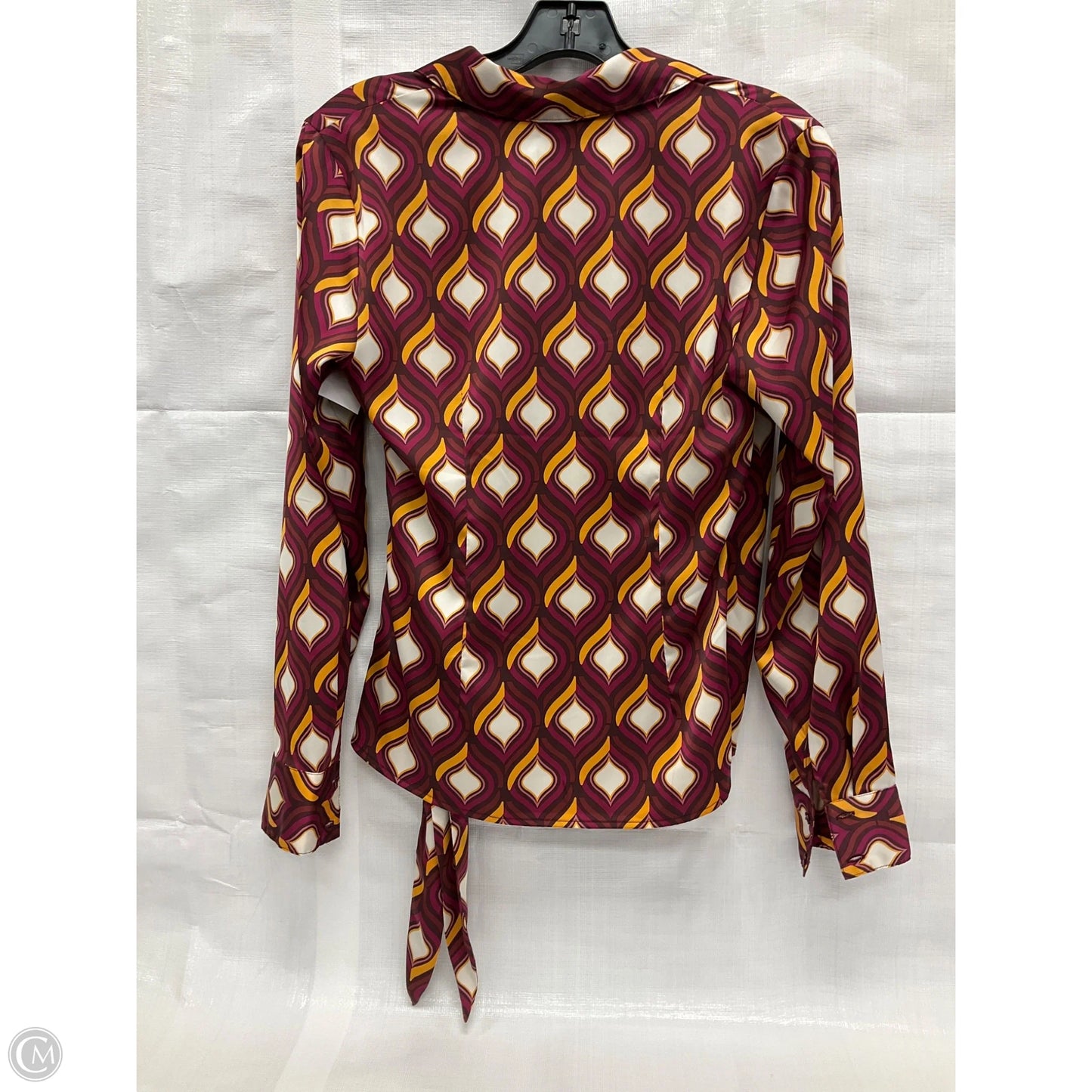 Blouse Long Sleeve By Cupcakes And Cashmere In Multi-colored, Size: S