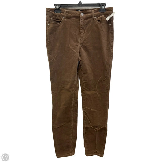 Pants Corduroy By Well Worn In Brown, Size: 8
