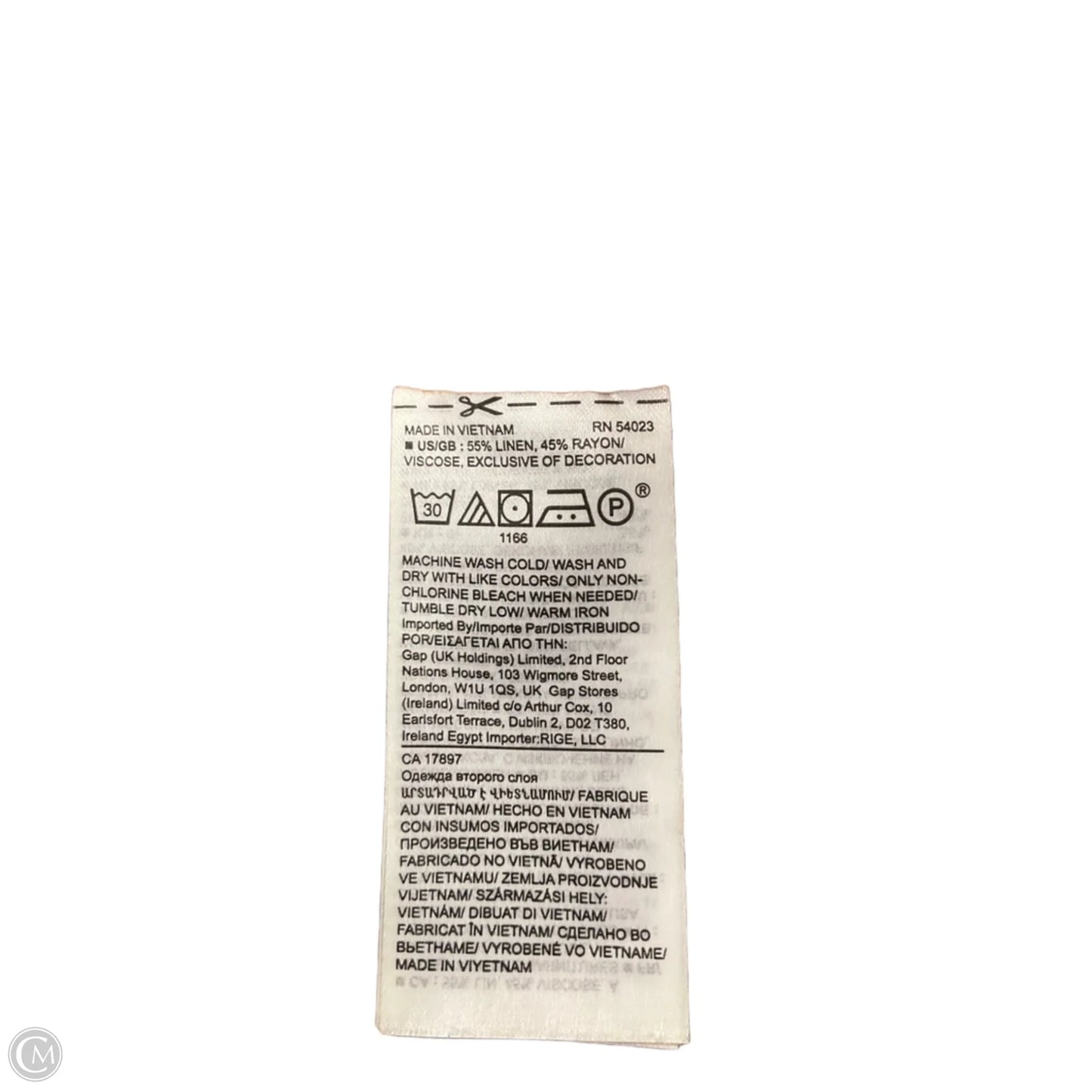 Pants Wide Leg By Banana Republic In Orange, Size: S