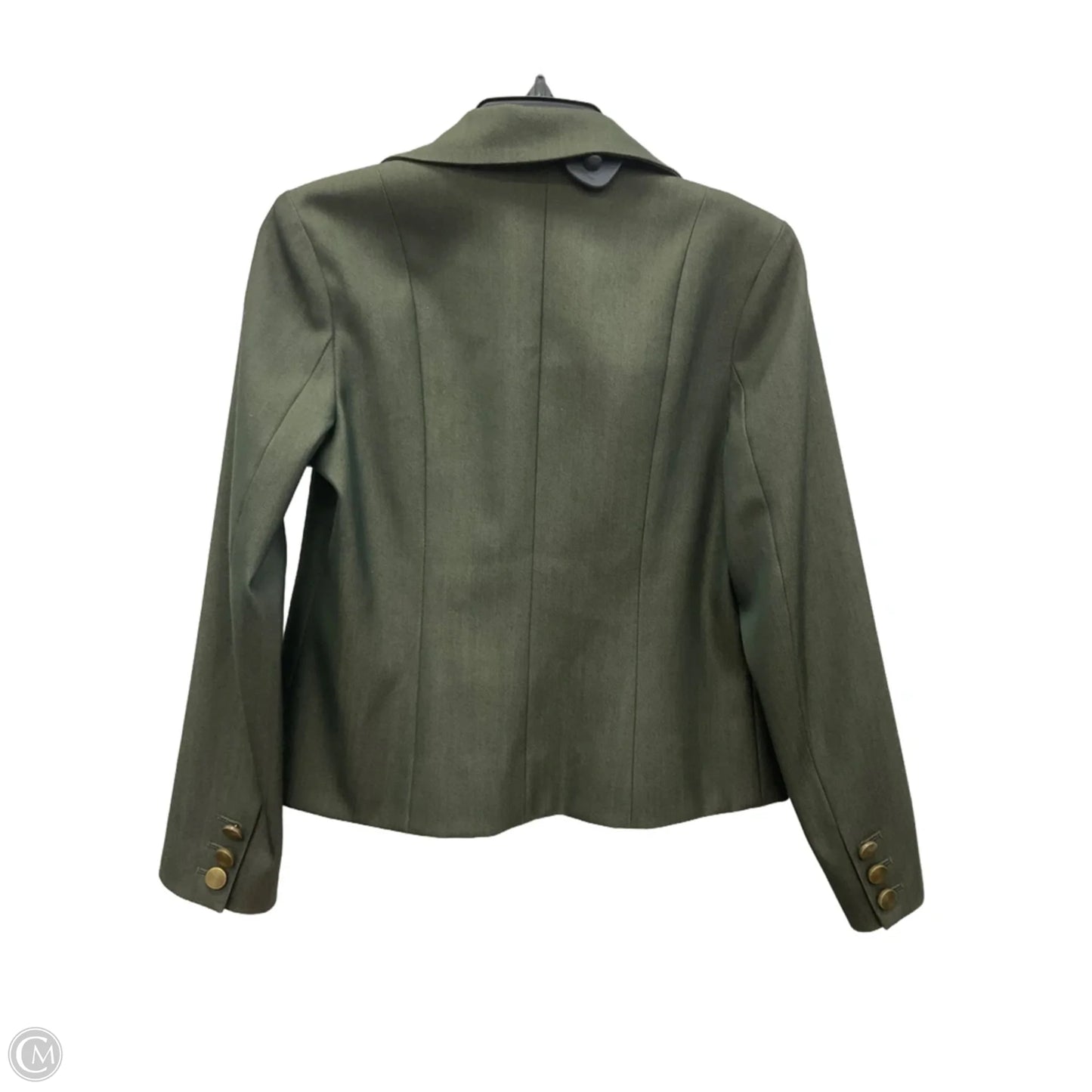 Blazer By Clothes Mentor In Green, Size: Xs