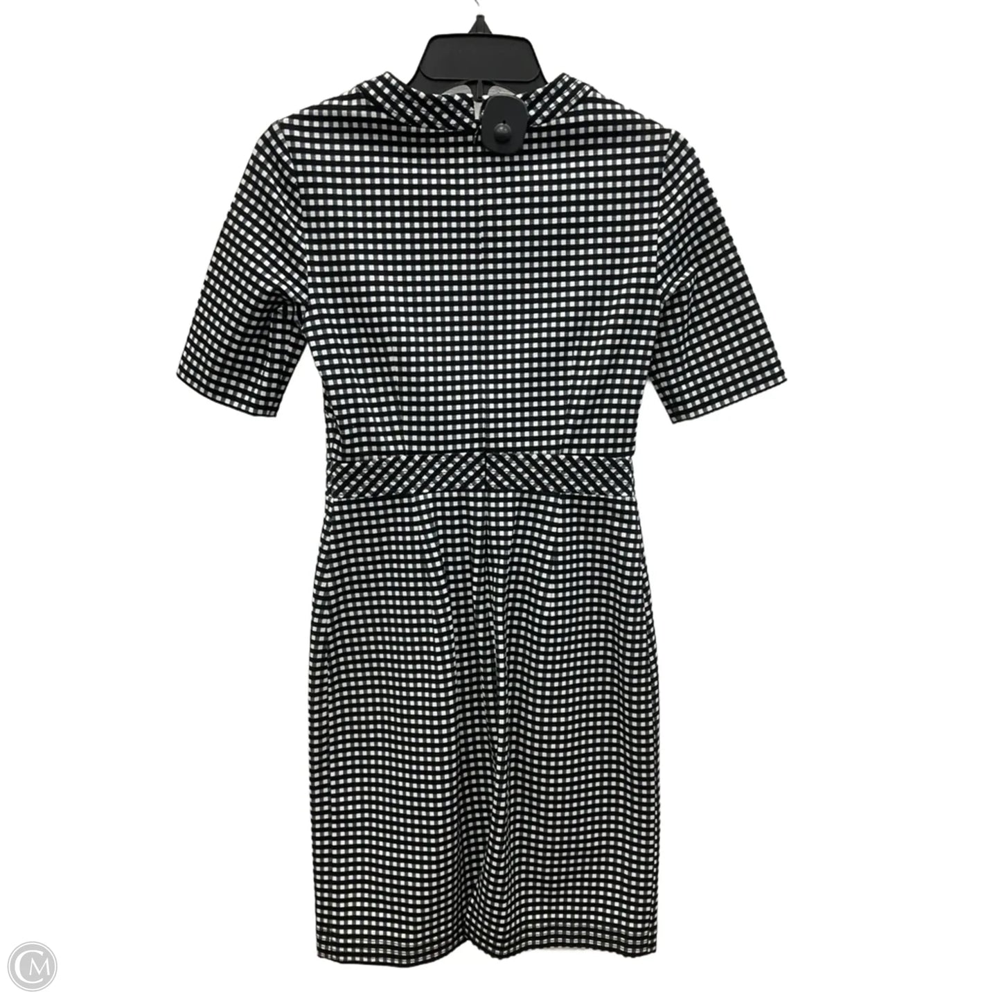 Dress Work By Banana Republic In Checkered Pattern, Size: 0