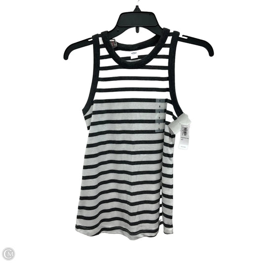 Top Sleeveless Basic By Old Navy In Striped Pattern, Size: S