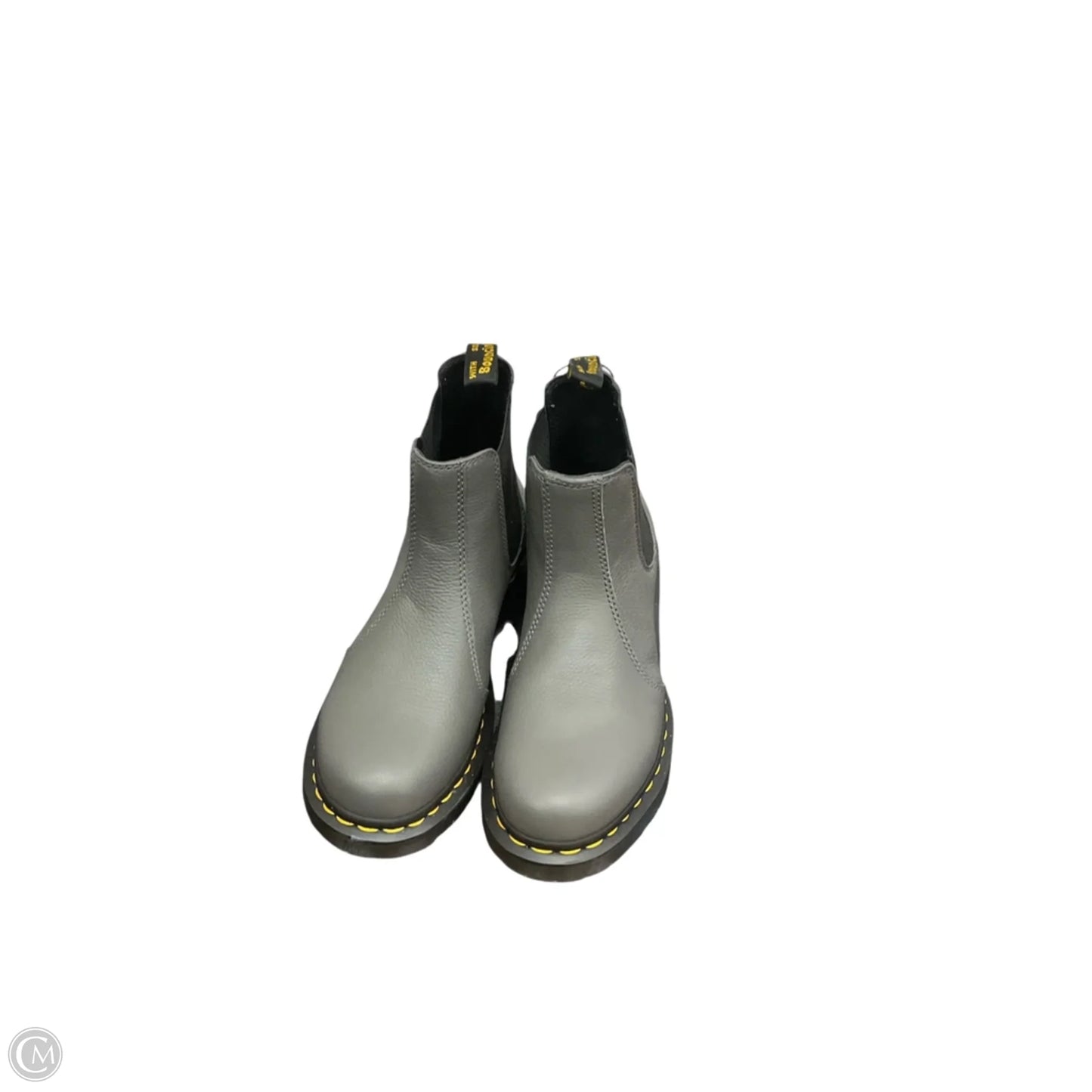 Boots Ankle Flats By Dr Martens In Grey, Size: 8