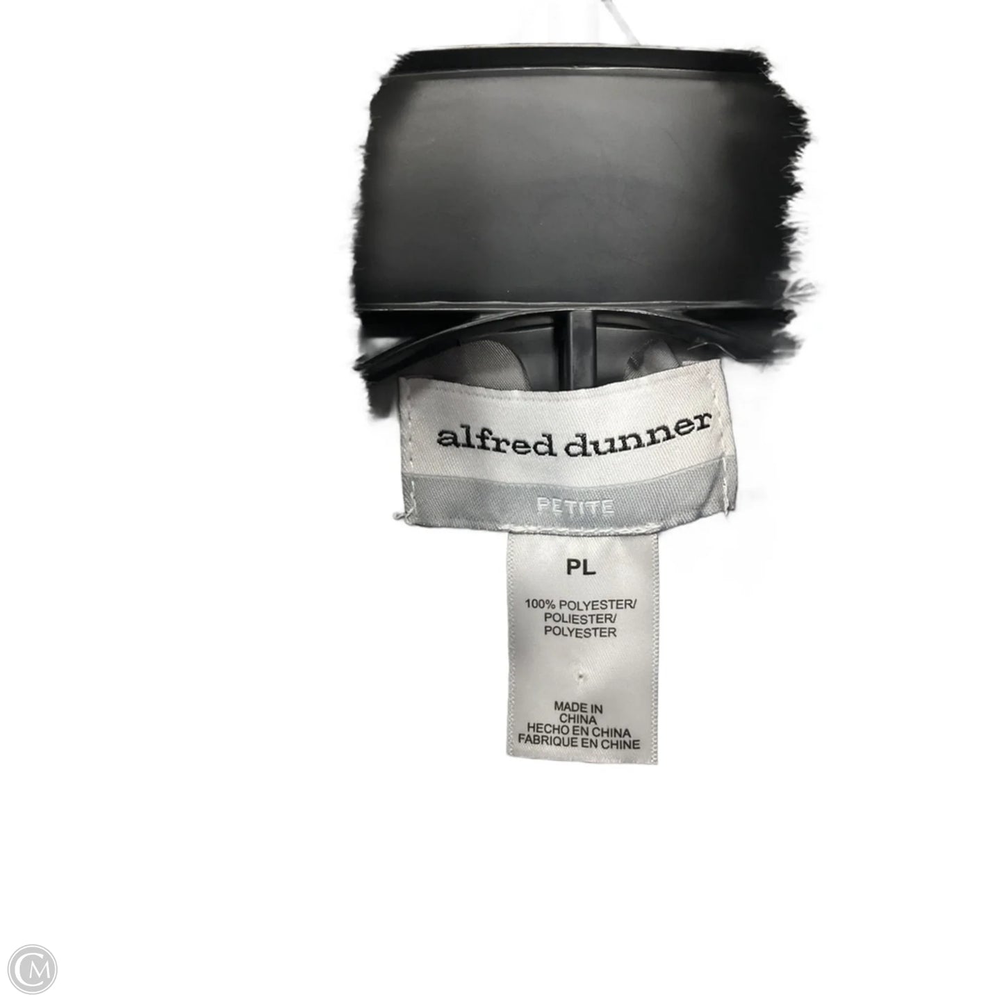 Vest Faux Fur & Sherpa By Alfred Dunner In Grey, Size: Lp