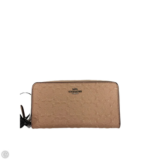 Wallet Designer By Coach, Size: Medium