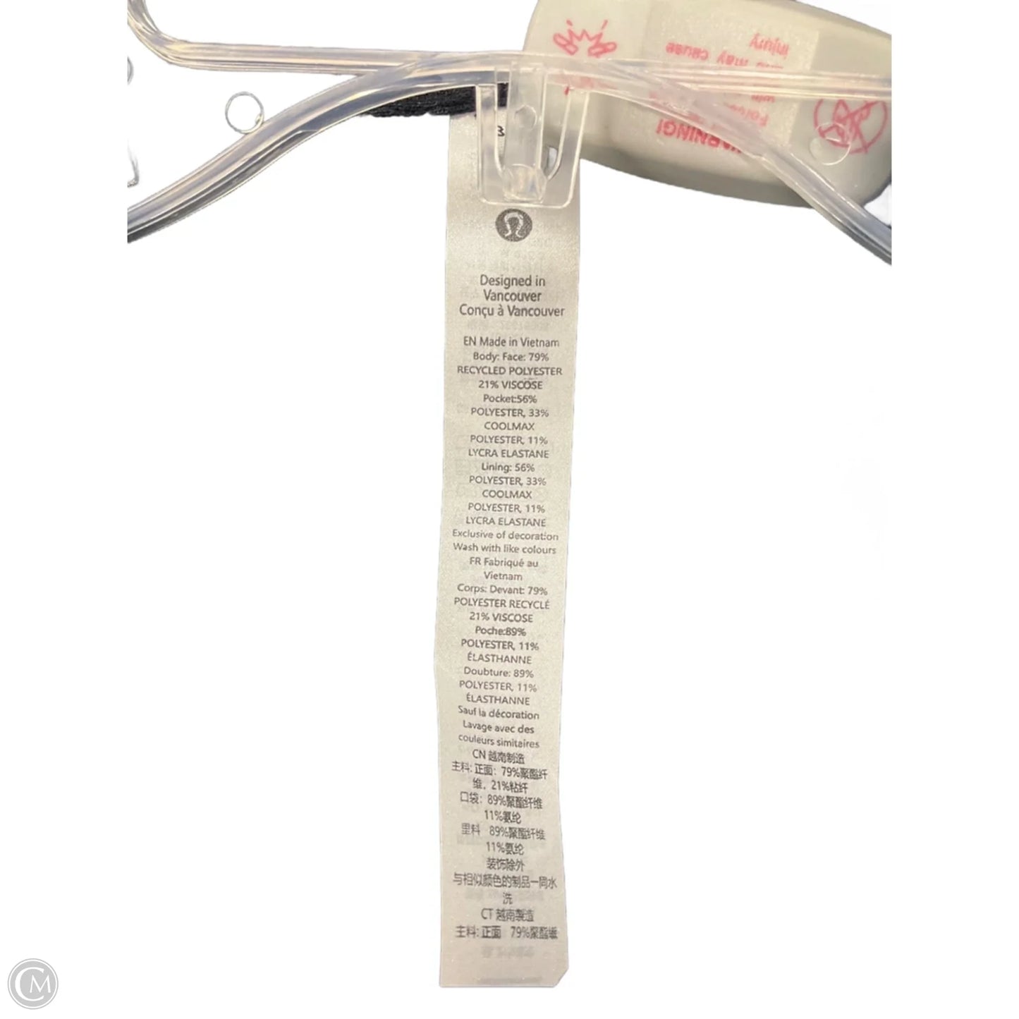 Athletic Sweatshirt Collar By Lululemon In Blue, Size: 3x