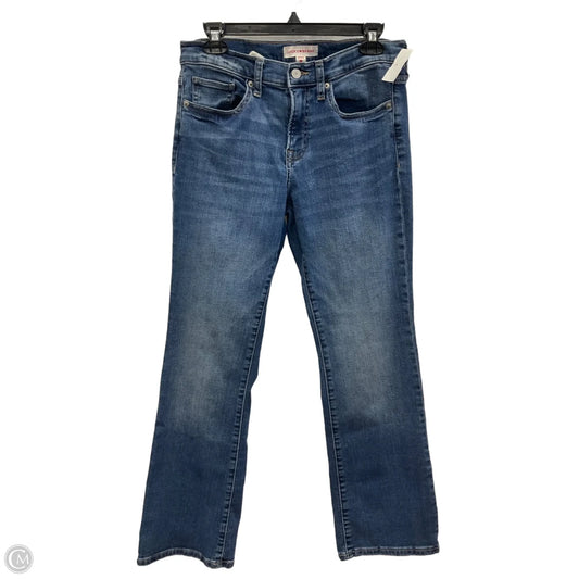 Jeans Boot Cut By Lucky Brand In Blue Denim, Size: 8