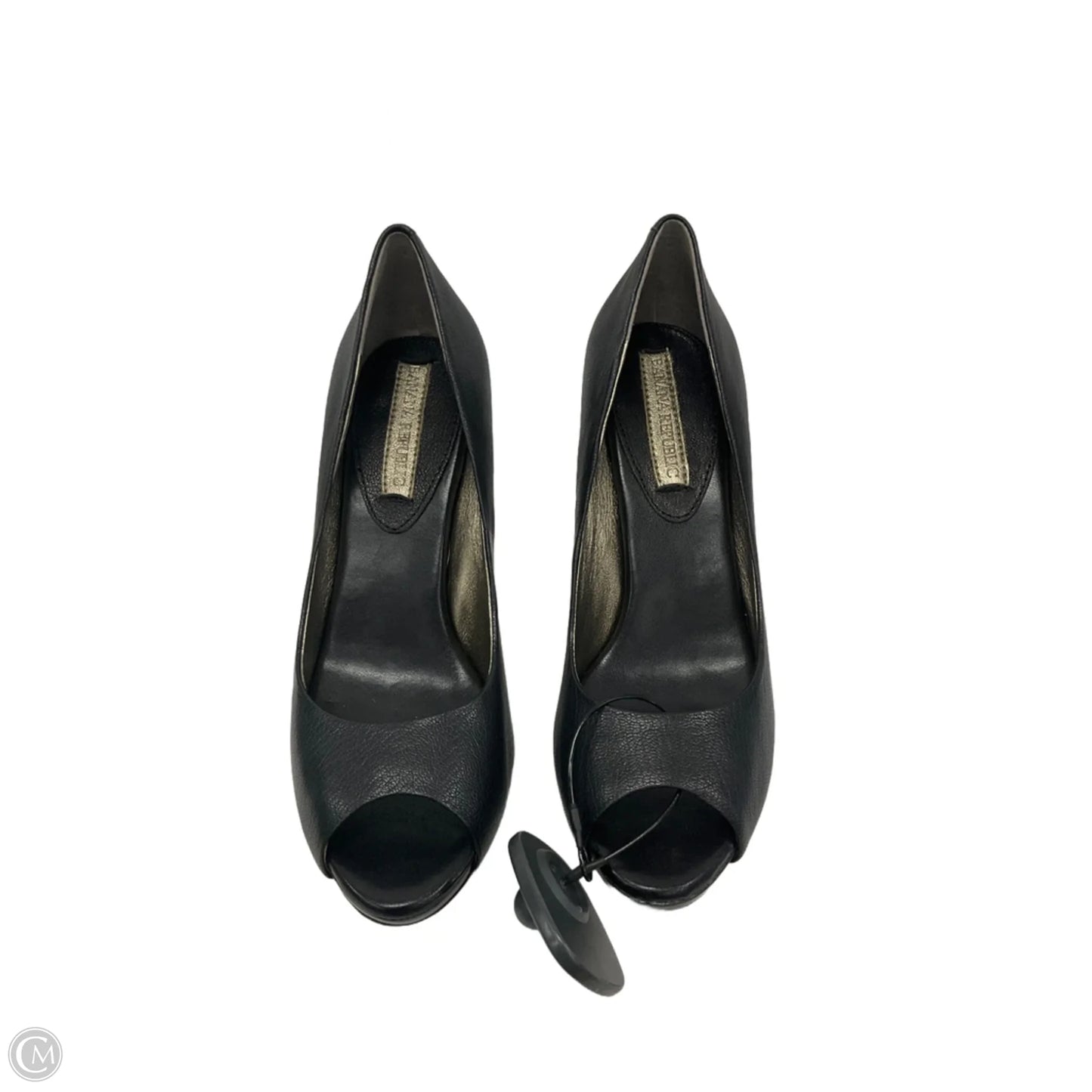 Shoes Heels Kitten By Banana Republic In Black, Size: 6.5