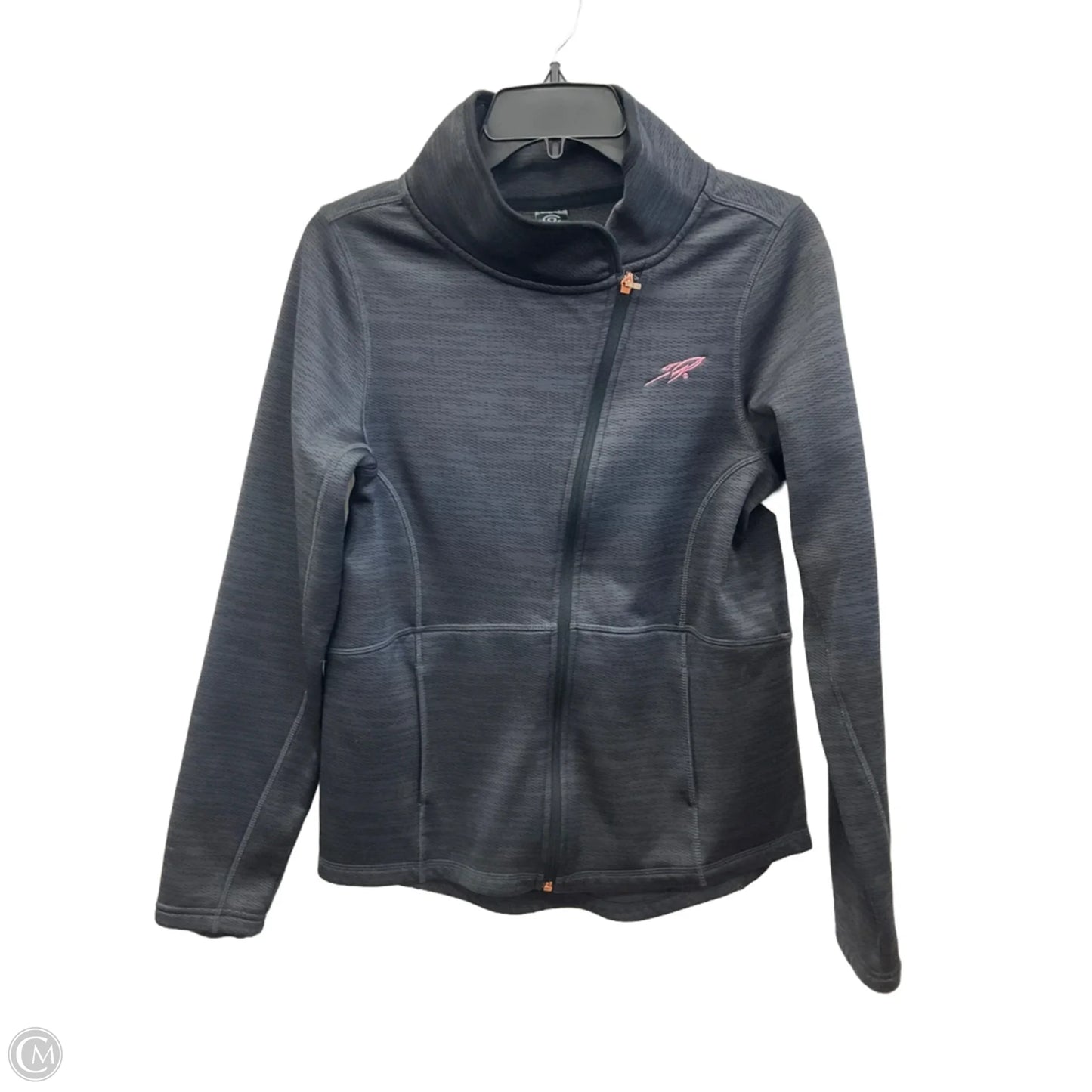 Athletic Jacket By Champion In Grey, Size: S