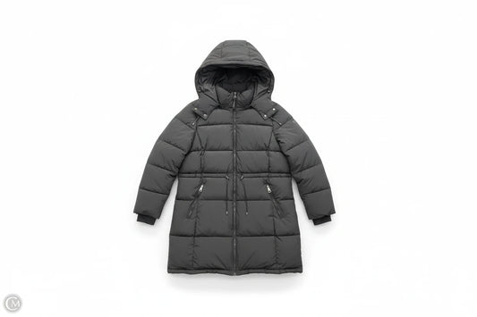 Coat Puffer & Quilted By Dkny In Black, Size: Xl